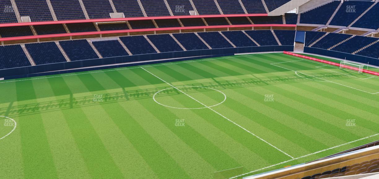 Soldier Field - Section 312 Club Seat View