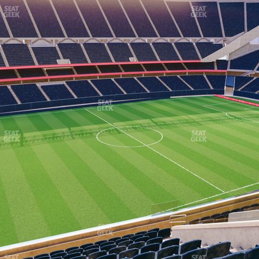 Soldier Field - Section 312 Club Seat View