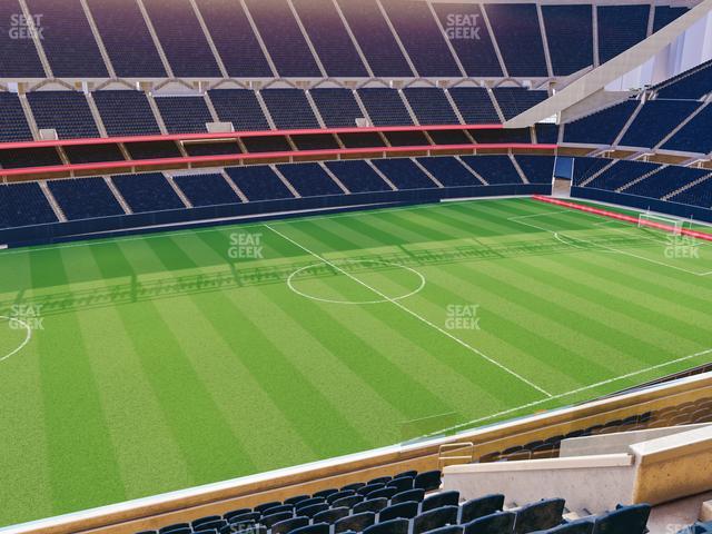 Soldier Field - Section 312 Club Seat View Soldier Field - Section 312 Club Seat View