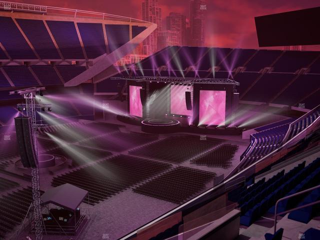 Soldier Field - Section 312 Club Seat View Soldier Field - Section 312 Club Seat View