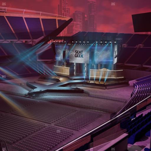 Soldier Field - Section 313 Club Seat View