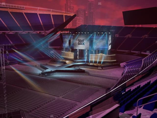 Soldier Field - Section 313 Club Seat View