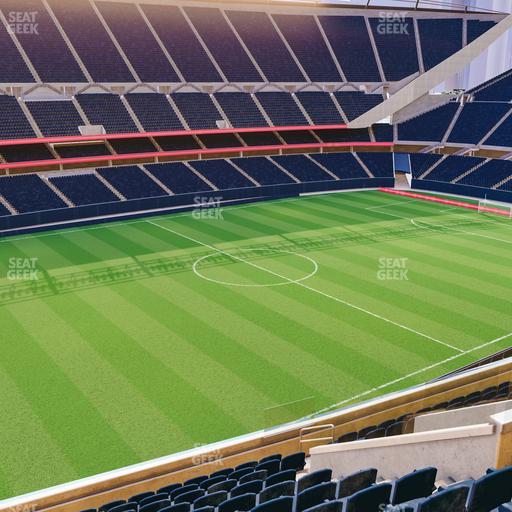 Soldier Field - Section 313 Club Seat View