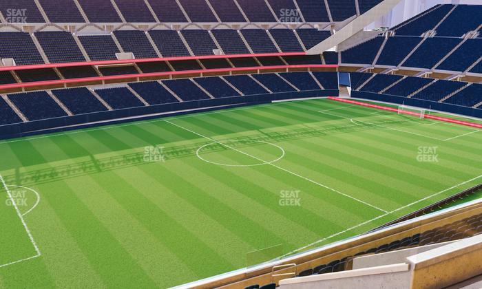 Soldier Field - Section 313 Club Seat View