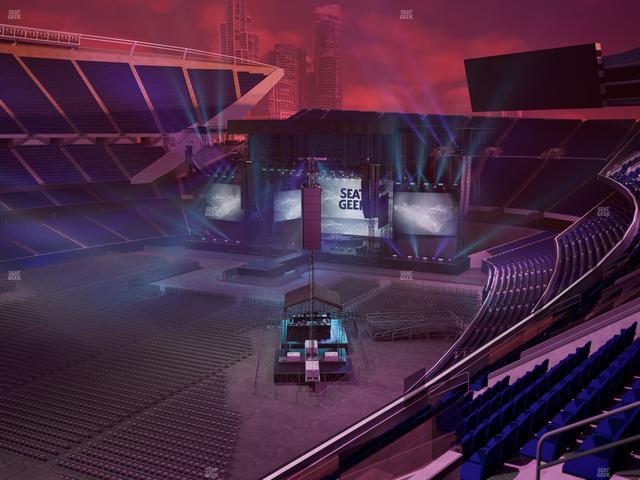 Soldier Field - Section 314 Club Seat View