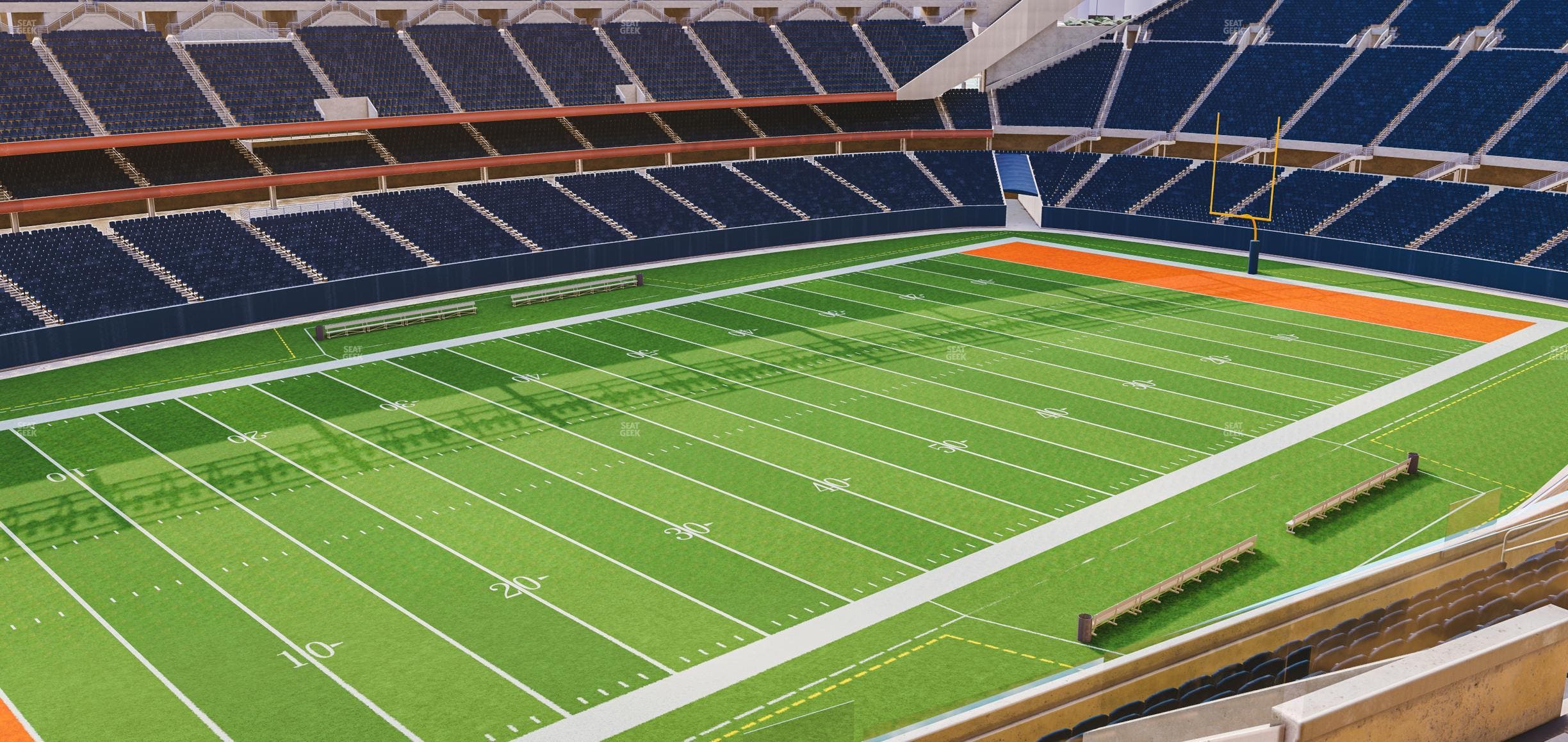 Soldier Field - Section 314 Club Seat View