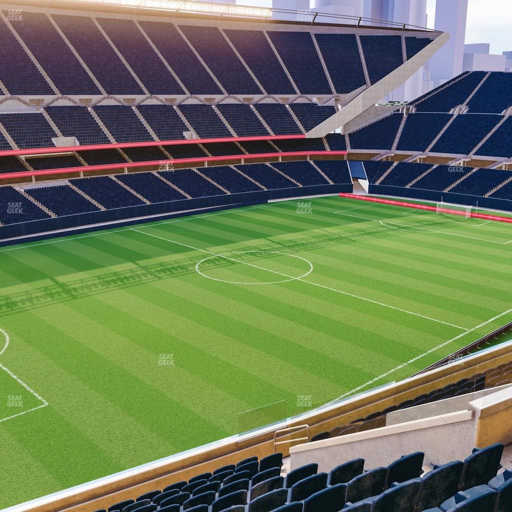 Soldier Field - Section 314 Club Seat View