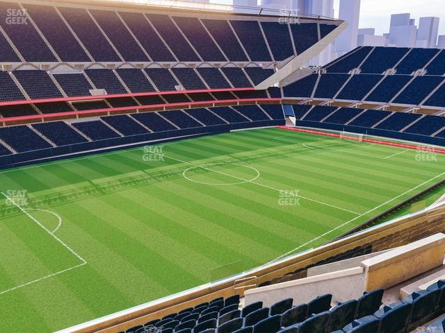 Soldier Field - Section 314 Club Seat View