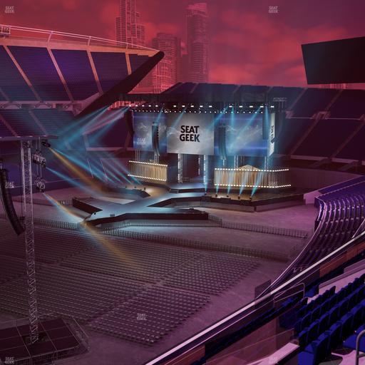 Soldier Field - Section 314 Club Seat View