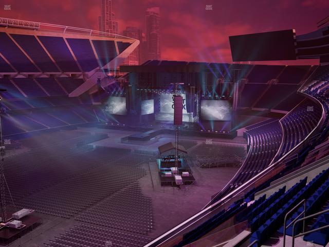 Soldier Field - Section 315 Club Seat View