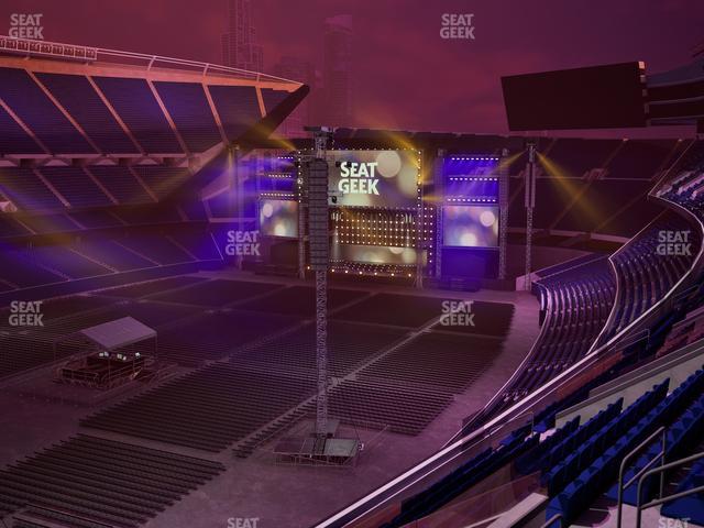 Soldier Field - Section 315 Club Seat View