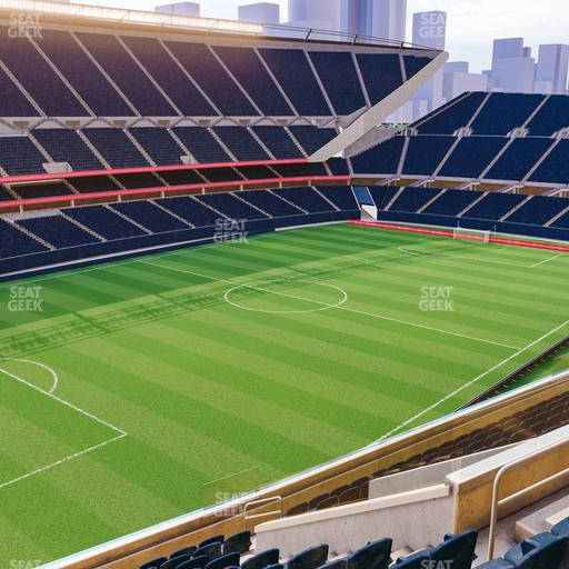 Soldier Field - Section 315 Club Seat View