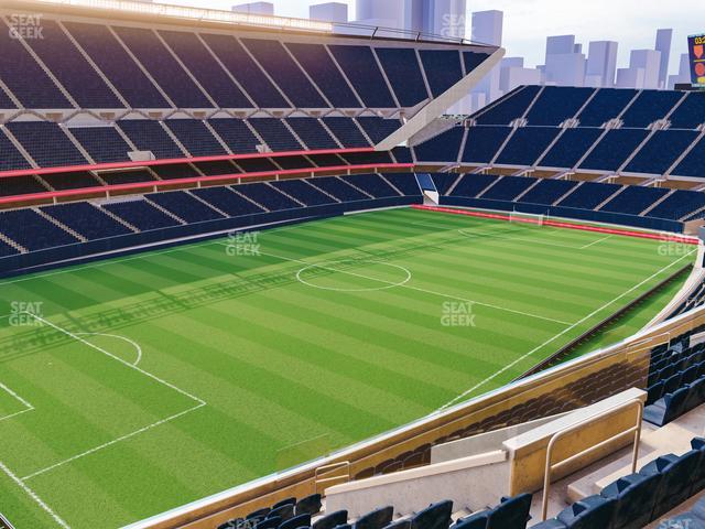 Soldier Field - Section 315 Club Seat View Soldier Field - Section 315 Club Seat View