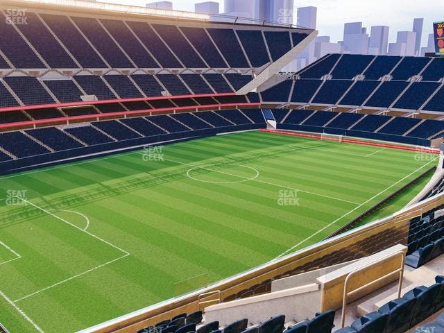 Soldier Field - Section 315 Club Seat View