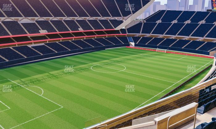 Soldier Field - Section 315 Club Seat View