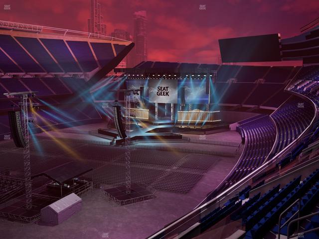 Soldier Field - Section 316 Club Seat View