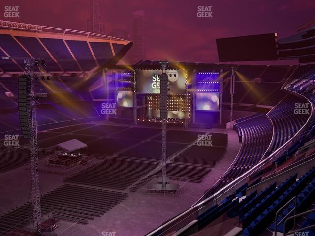 Soldier Field - Section 316 Club Seat View