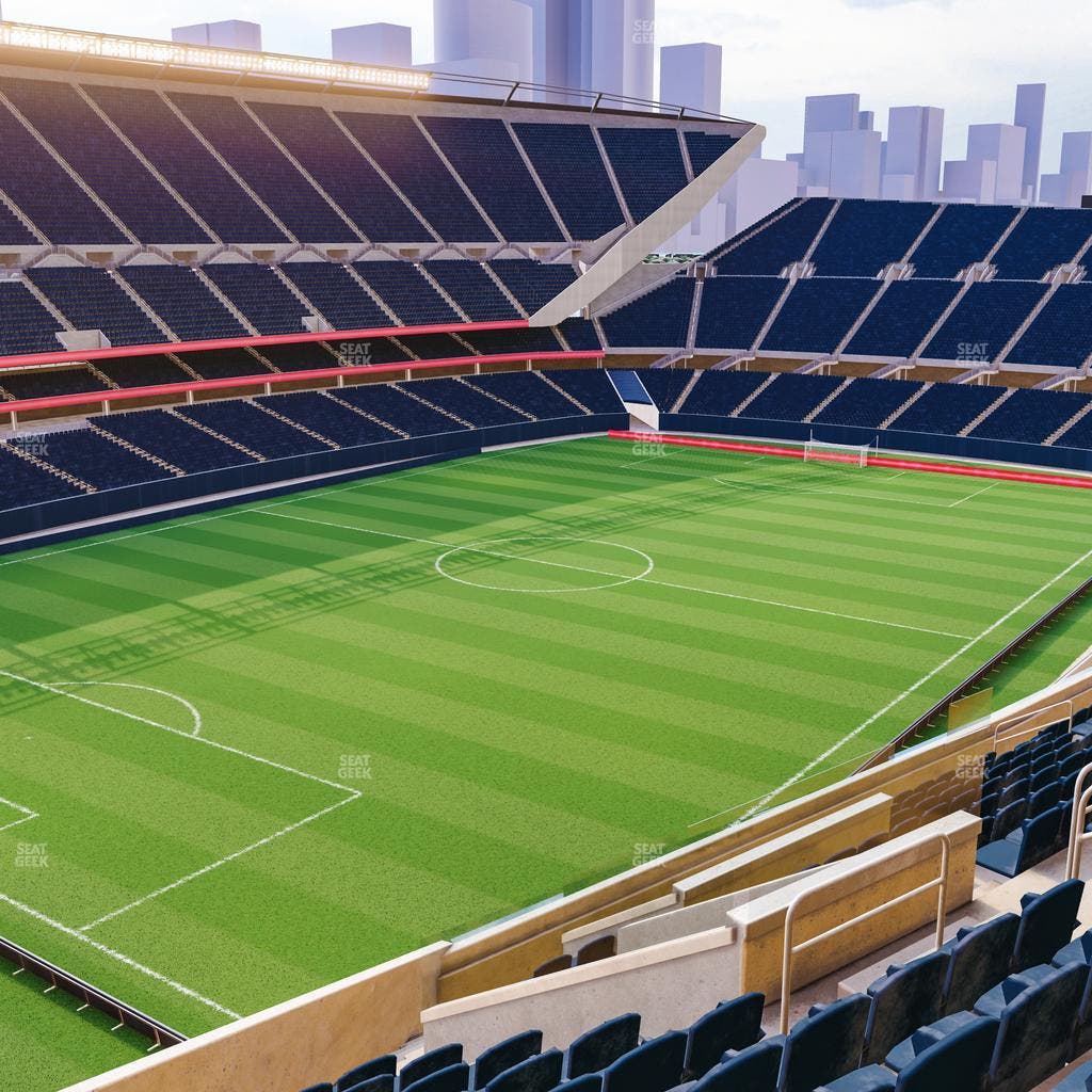 Soldier Field - Section 316 Club Seat View