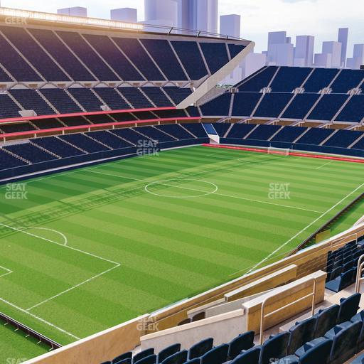 Soldier Field - Section 316 Club Seat View