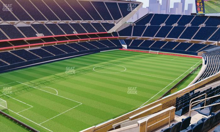 Soldier Field - Section 316 Club Seat View