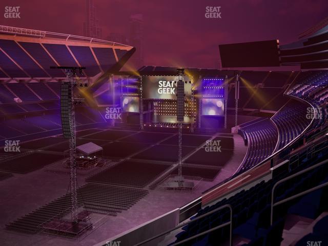 Soldier Field - Section 317 Club Seat View