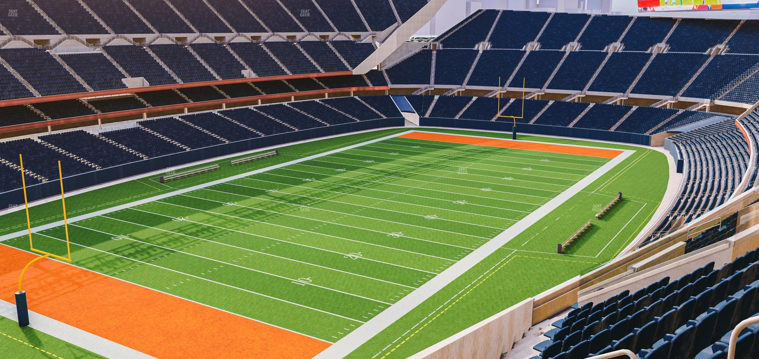 Soldier Field - Section 317 Club Seat View