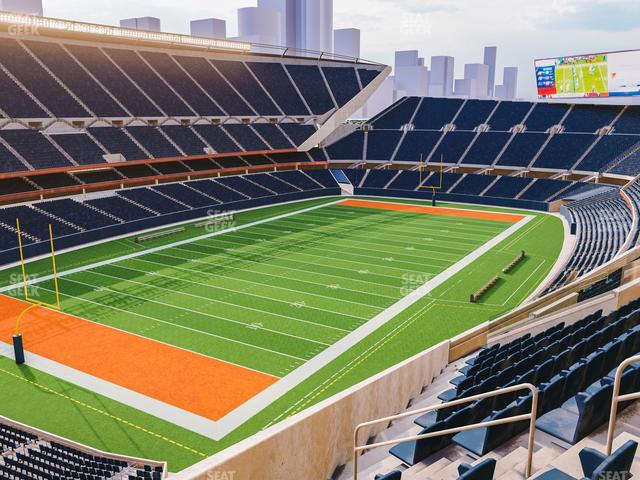 Soldier Field - Section 317 Club Seat View