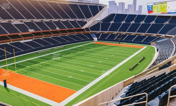Soldier Field - Section 317 Club Seat View