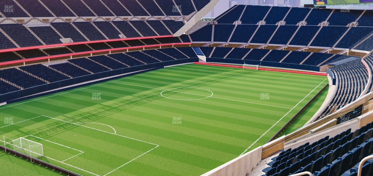 Soldier Field - Section 317 Club Seat View