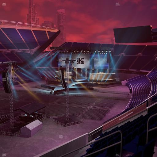 Soldier Field - Section 317 Club Seat View