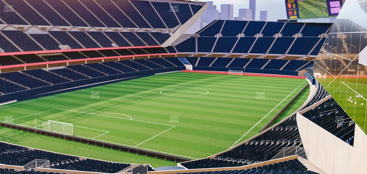 Soldier Field - Section 318 Seat View