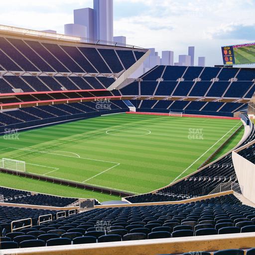 Soldier Field - Section 318 Seat View
