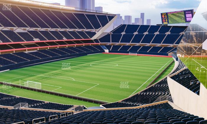 Soldier Field - Section 318 Seat View