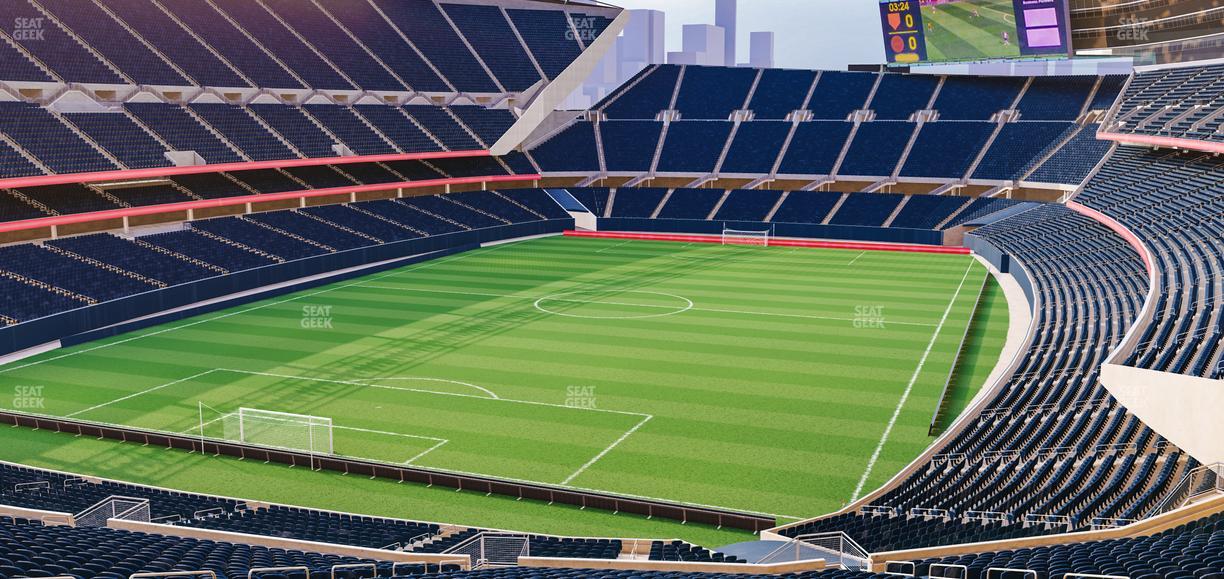 Soldier Field - Section 319 Seat View