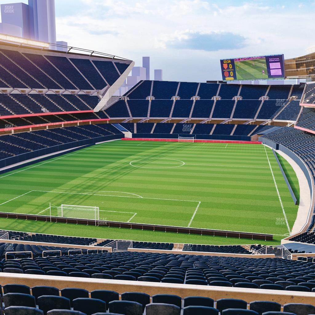 Soldier Field - Section 320 Seat View