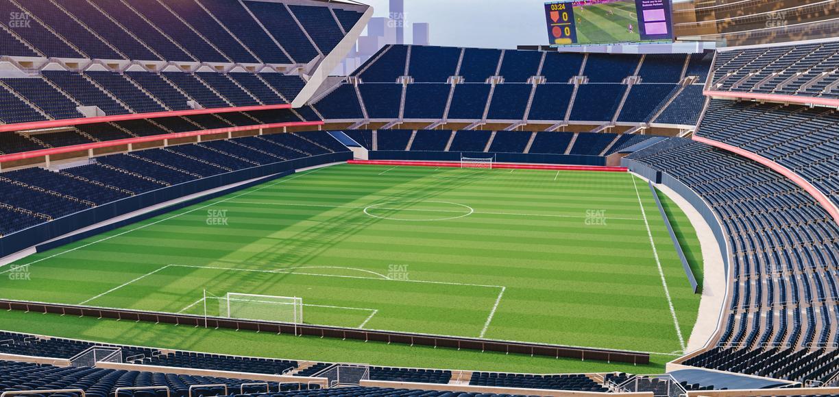 Soldier Field - Section 320 Seat View