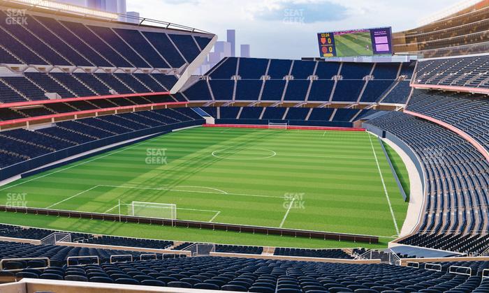 Soldier Field - Section 320 Seat View