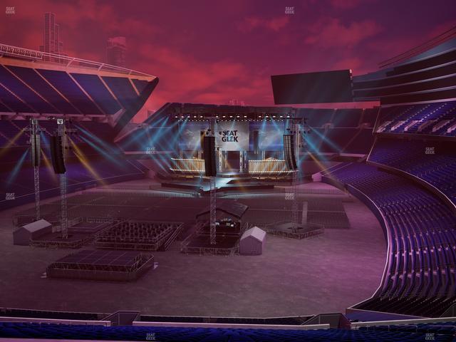 Soldier Field - Section 320 Seat View