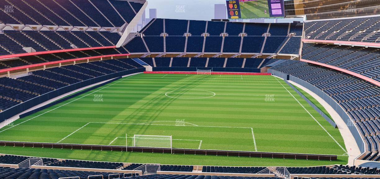 Soldier Field - Section 321 Seat View