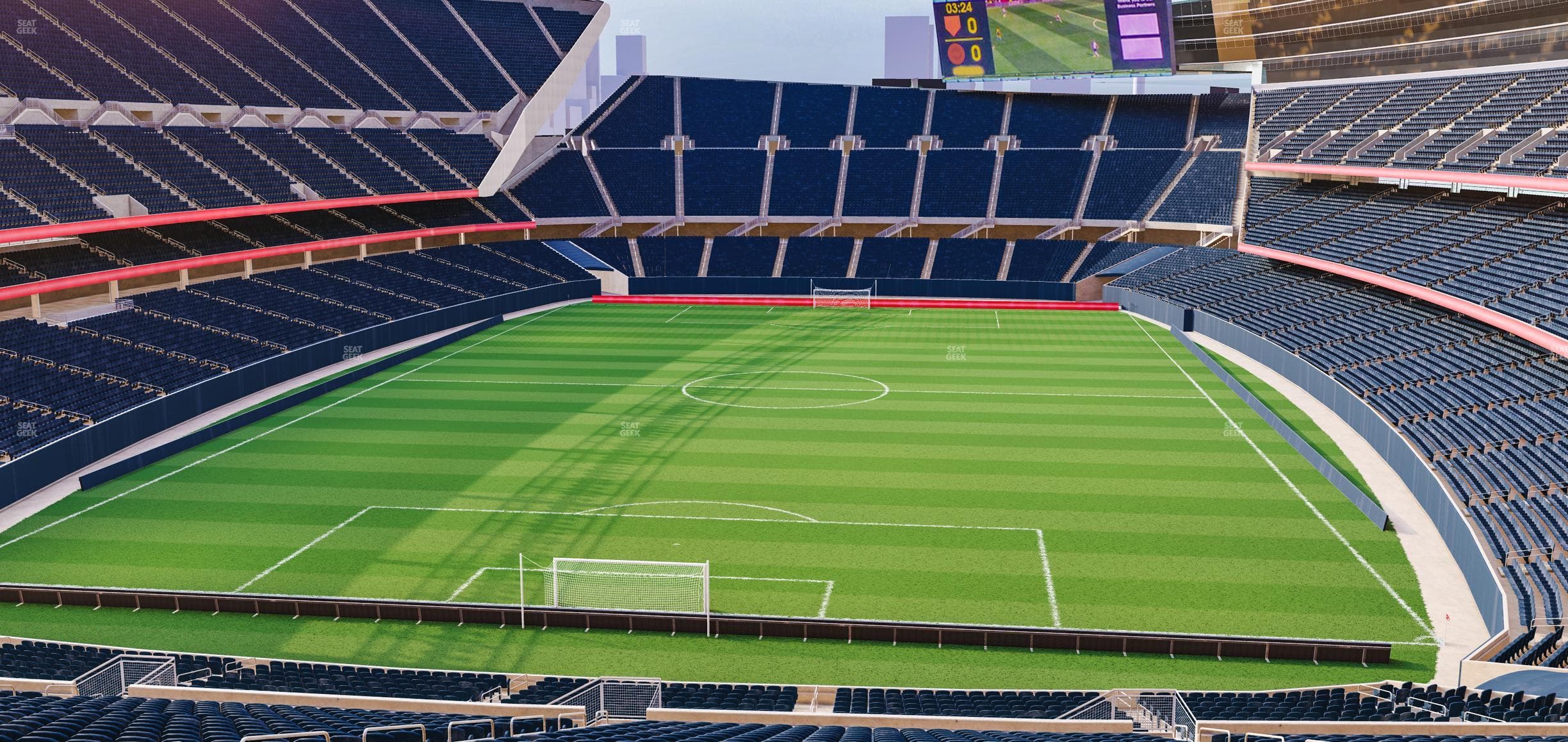 Soldier Field - Section 321 Seat View