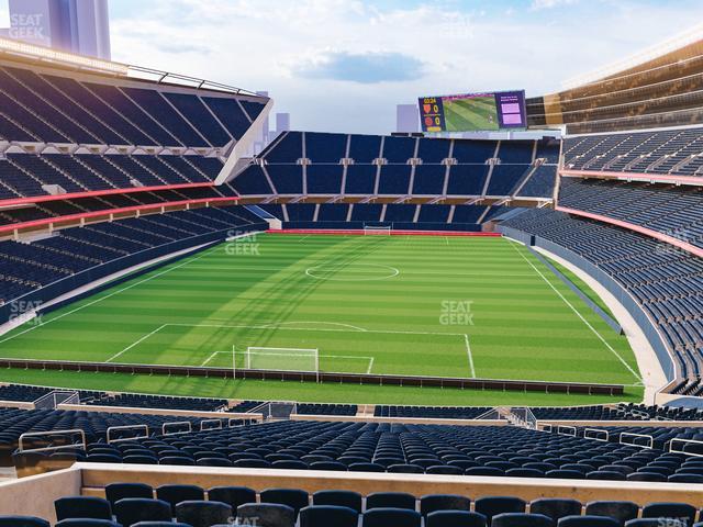 Soldier Field - Section 321 Seat View Soldier Field - Section 321 Seat View