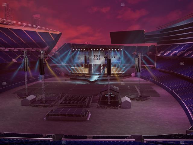 Soldier Field - Section 321 Seat View