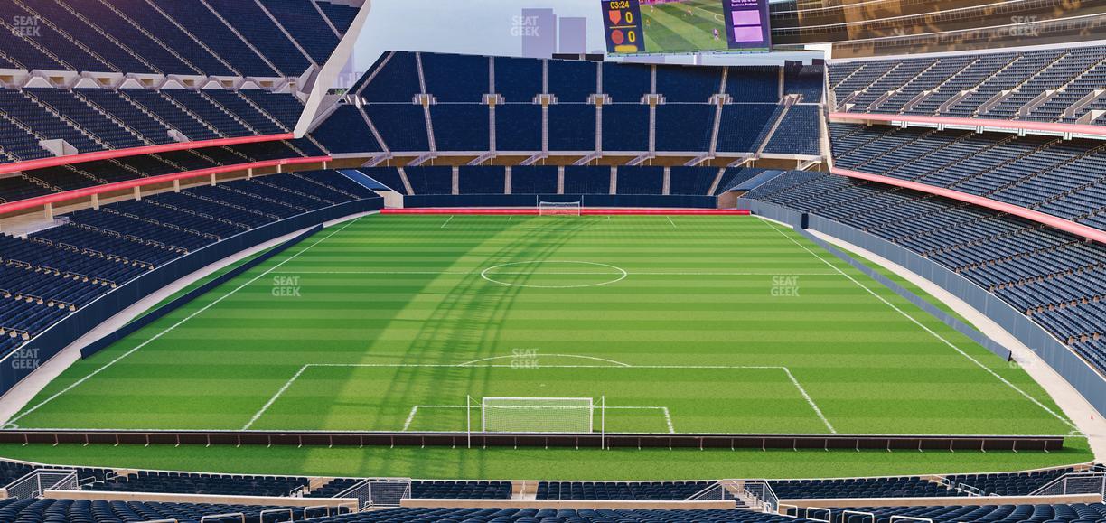 Soldier Field - Section 322 Seat View