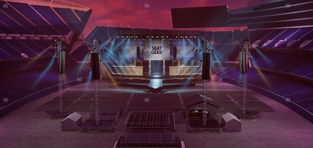 Soldier Field - Section 322 Seat View
