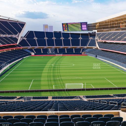 Soldier Field - Section 323 Seat View