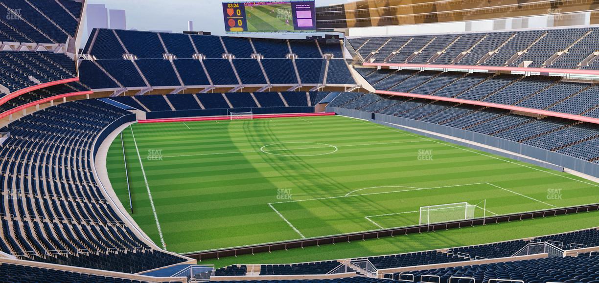 Soldier Field - Section 325 Seat View