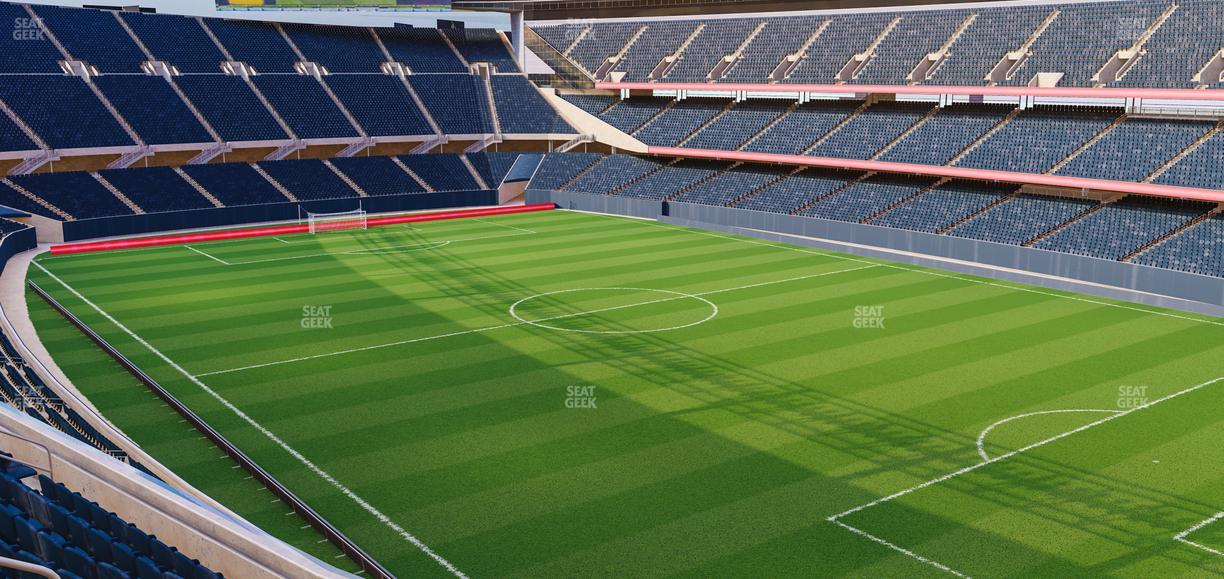 Soldier Field - Section 330 Seat View