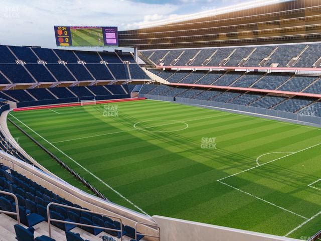 Soldier Field - Section 330 Seat View