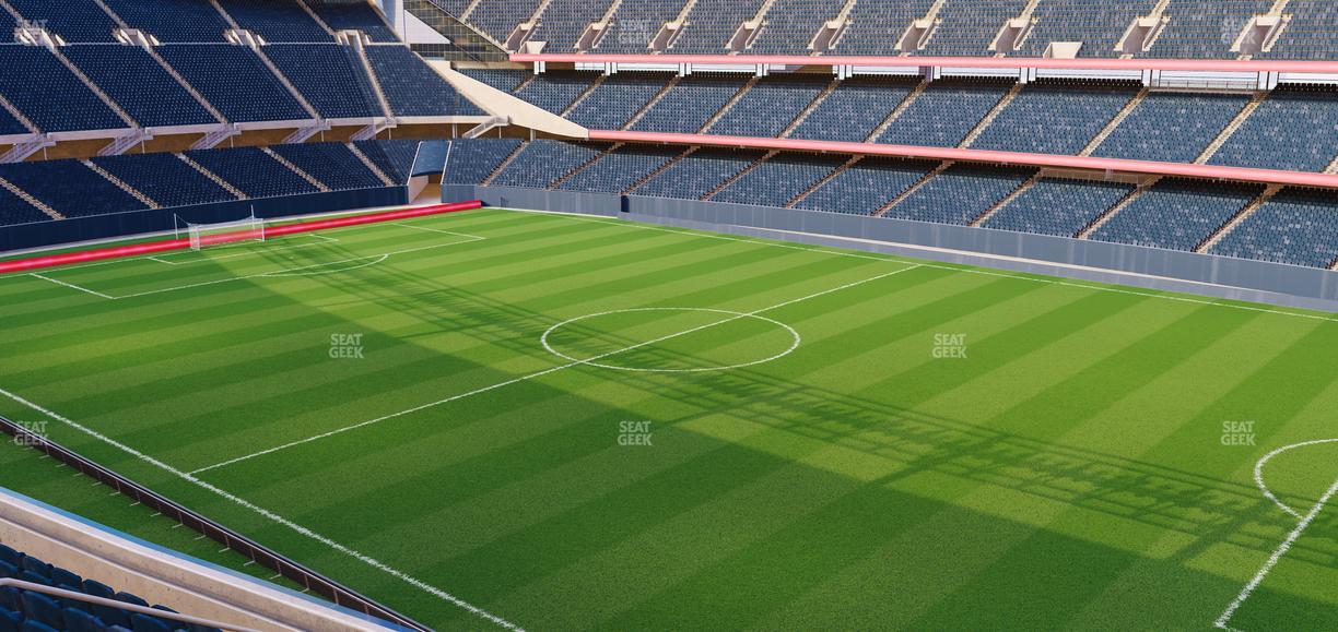 Soldier Field - Section 332 Seat View