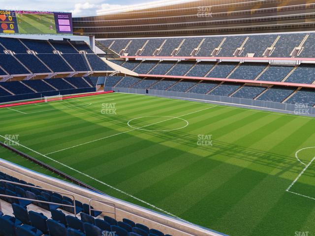 Soldier Field - Section 332 Seat View Soldier Field - Section 332 Seat View